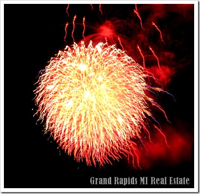 big bang fireworks close up 2008