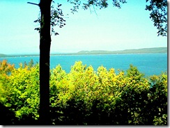 Glen Lake MI from Look Out Point