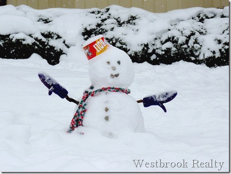 Bolt snowman