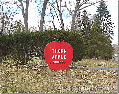 Thornapple School Sign
